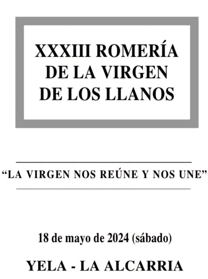 Romería de la Virgen de los Llanos 2024