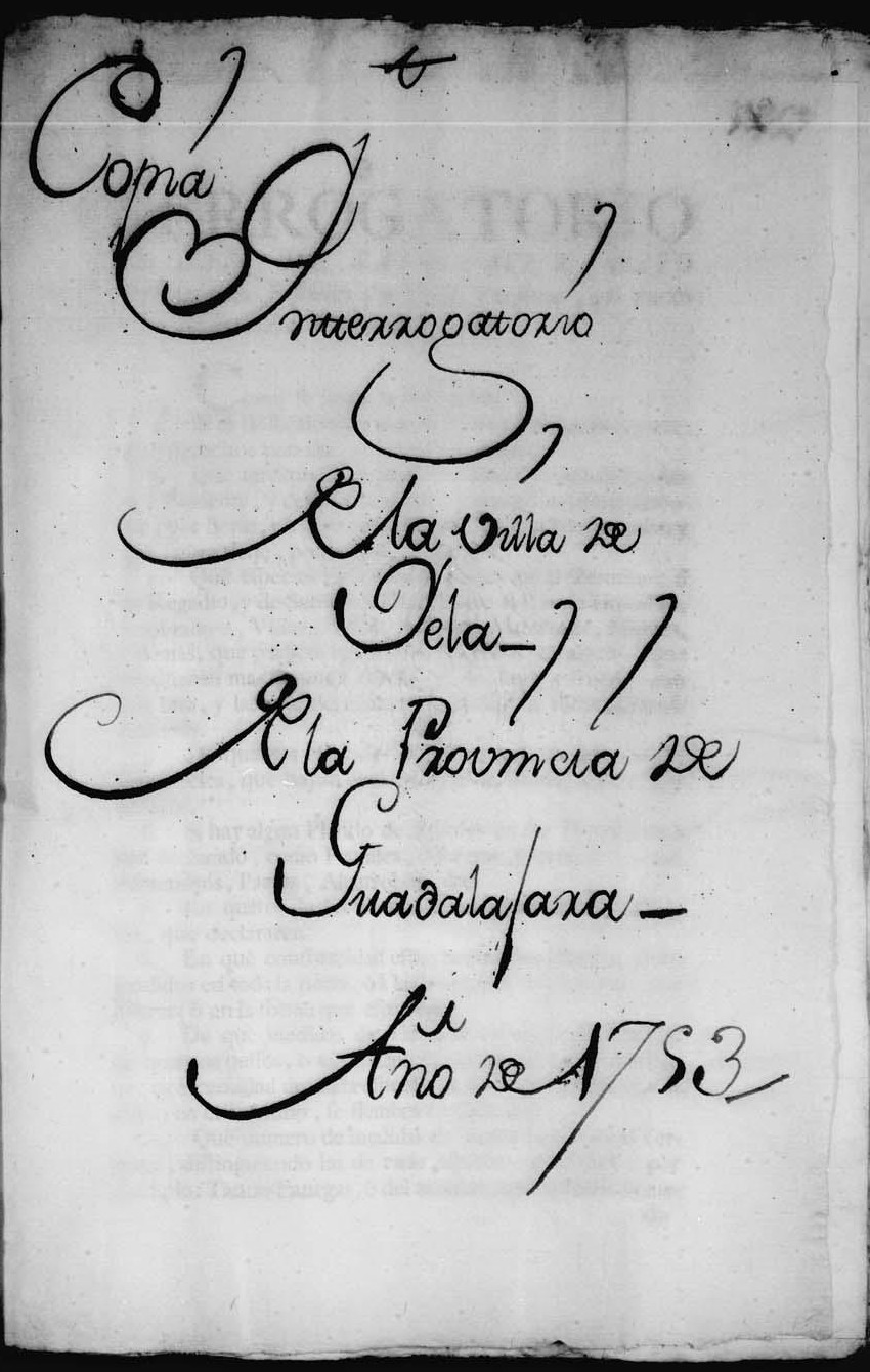 Catastro del Marqués de la Ensenada - 1752 - Yela - Guadalajara - Imagen 1